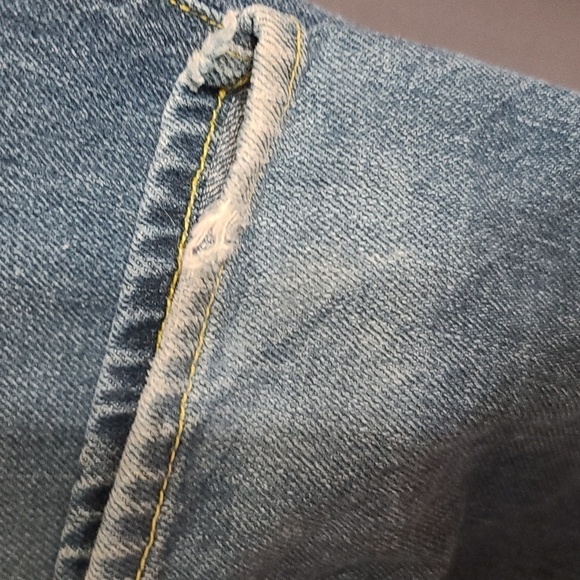 Paper & Denim Mens Jeans Button Fly Size 38 GUC - Picture 5 of 10